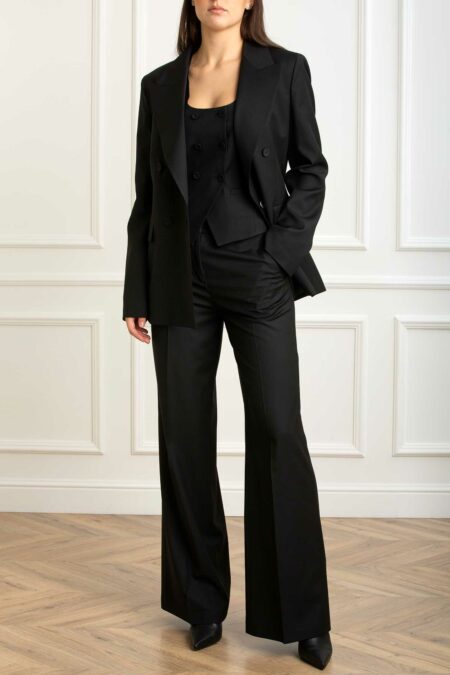 BLUGIRL-GIACCA FRESCO DI LANA-BGRF5264T207A NERO 44