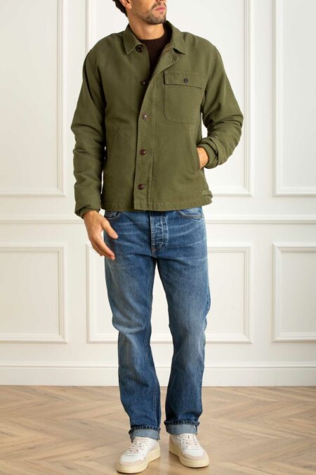 CHESAPEAKE'S-GIUBBINO COTTON WOOL LINED-CHEA2DECKA5 GREEN XL