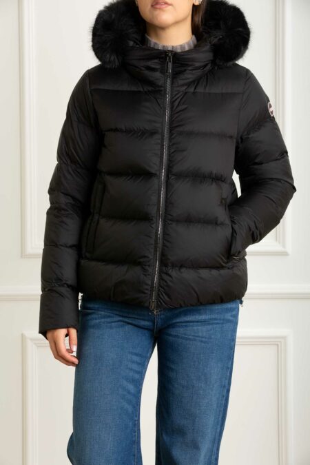 COLMAR ORIGINALS-GIUBBINO C/CAPP.STACCABILE-COL2216E2YO NERO 46