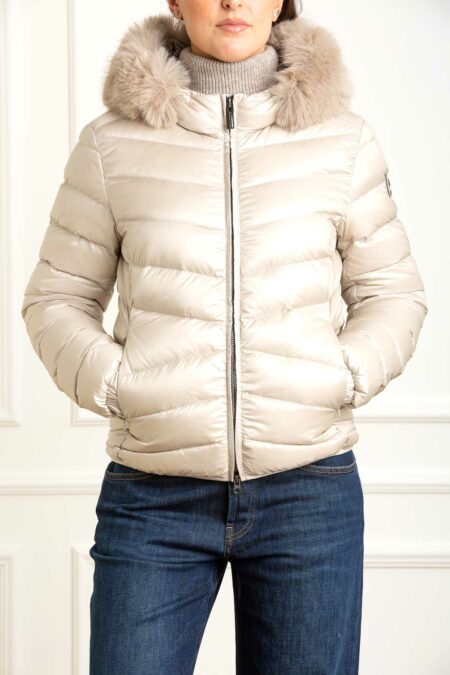 COLMAR ORIGINALS-GIUBBINO C/CAPP.E BORDO PELLICCIA-COL2219E2YO CANAPA 46