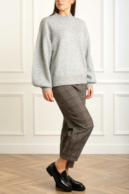 CRUNA-MAGLIA GIROCOLLO-CRULORELAY2558 PERLA 42