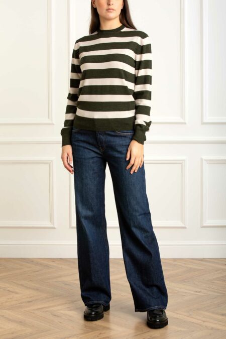 CRUNA-MAGLIA GIROCOLLO-CRUOPAL2551 BURRO 44