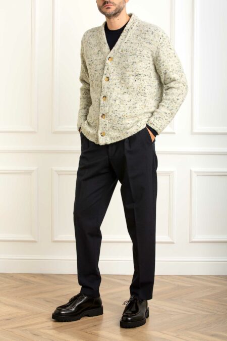 HOSIO-PANTALONE GABB.LANA STRECH-HO401P17 BLU 50