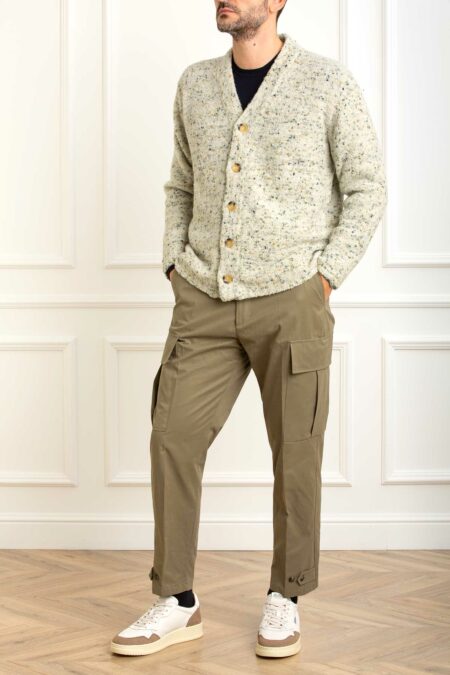 HOSIO-PANTALONE TASCONI-HO412P41T VERDE 48