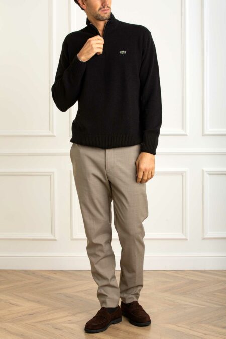 LACOSTE-MAGLIA UOMO-LCAH3052 NERO 5