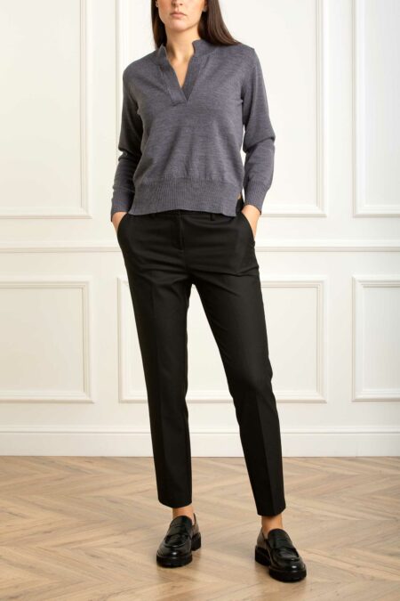 NAVIGLI 61-PANTAL. ELASTICO SAGLIA-NVHAROLD4420 NERO 48