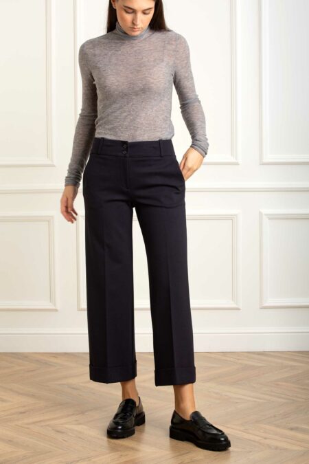 NAVIGLI 61-PANTAL. CROPPED P/MILANO-NVILARIOT3787 BLU 46