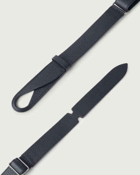 ORCIANI-CINTURA IN PELLE-ORNB0039MICRONP25 NAVY TU
