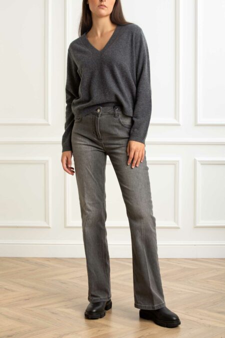 PENNY BLACK-JEANS COLOR-PBBOOTCUT GRIGIO 46