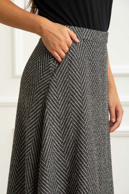 PENNY BLACK-GONNA LUNGA-PBNIDO NERO 44