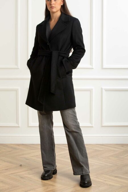 PENNY BLACK-CAPPOTTO-PBVIK NERO 48
