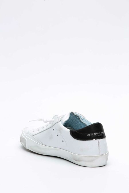 PHILIPPE MODEL-SCARPA PRSX BIANCA NERA-PHPRLDV022CC BIA 38