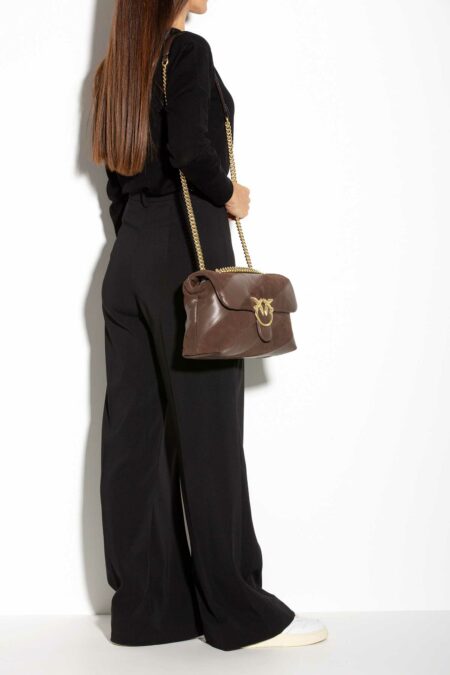 PINKO-BORSA LOVE PUFF CLASSIC CL NAPPA + S-PK100038A2JY MARRONE TU