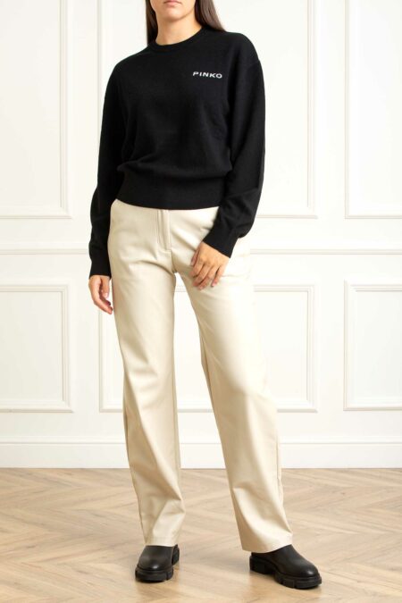 PINKO-MAGLIA BLEND WS LO-PKMARTINICA NERO XS