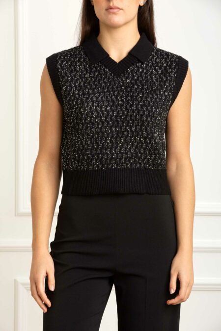 PATRIZIA PEPE-MAGLIA-PP2K0359K299 NERO 2