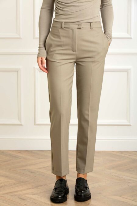 PATRIZIA PEPE-PANTALONI-PP2P1708A475 GREIGE 44