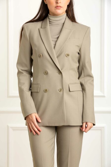 PATRIZIA PEPE-GIACCA-PP2S1538A475 GREIGE 42