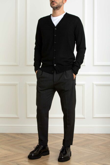 PATRIZIA PEPE-MAGLIA UOMO-PP5K0176K124 VINILE S