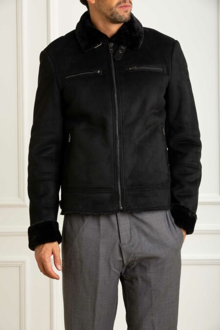 PATRIZIA PEPE-GIUBBOTTO UOMO-PP5O0025E018 VINILE 54