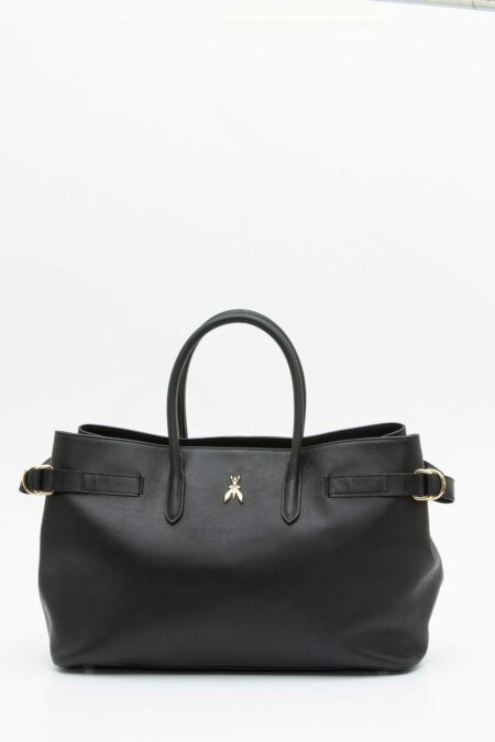 PATRIZIA PEPE-BORSA IN PELLE-PP8B0270L162 NERO TU