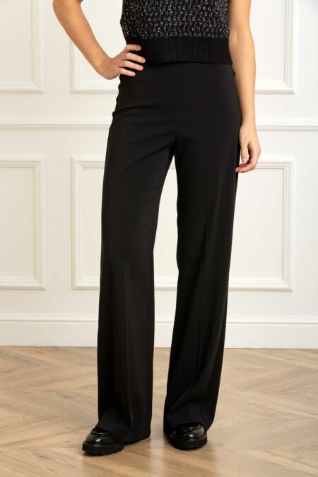 PATRIZIA PEPE-PANTALONI-PP8P0731A6F5 NERO 46