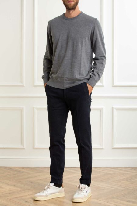 YOU GET IT-MAGLIA GIROC. MERINOS-PRE9000A25 GRIGIO XL