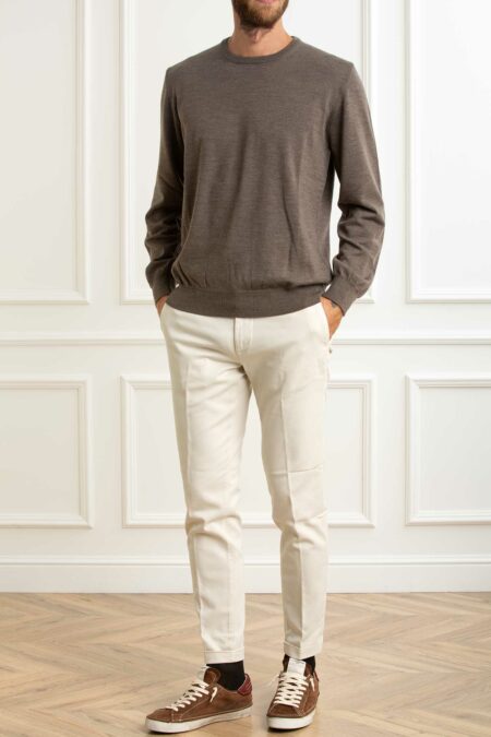 YOU GET IT-MAGLIA GIROC. MERINOS-PRE9000A25 TORTORA XXL