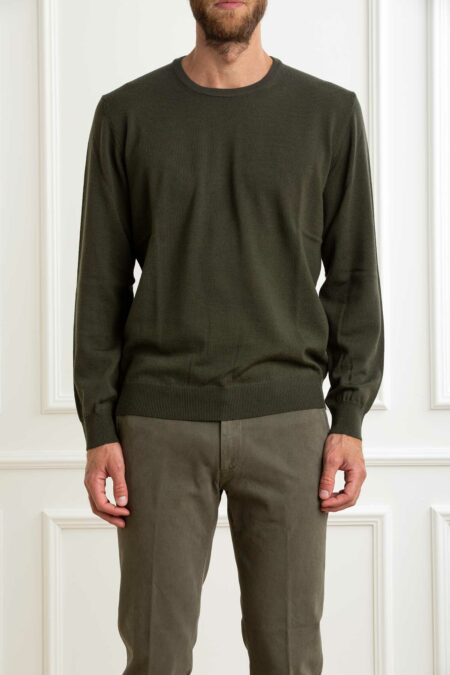 YOU GET IT-MAGLIA GIROC. MERINOS-PRE9000A25 VERDEMILI XL