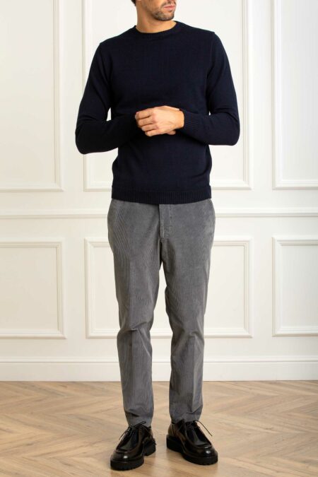 CUSTOMER LOVERS-MAGLIA GIROC.ML 2 FILI F7-PRI4358 BLU XXL