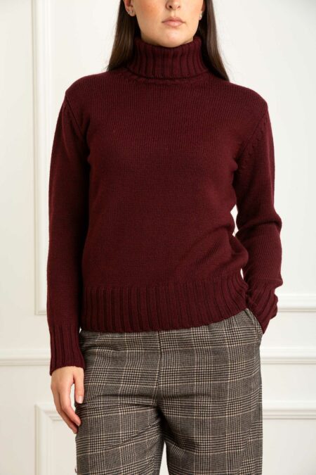 MATHILDE-DOLCEVITA F5 MERINO-PRI4420 BORDO 44