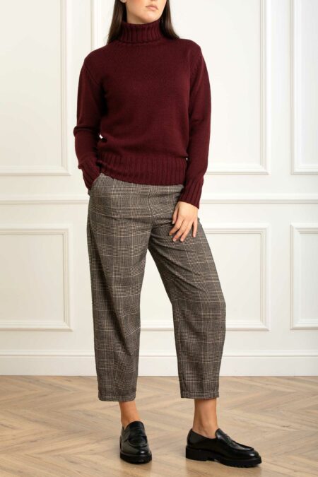 MATHILDE-DOLCEVITA F5 MERINO-PRI4420 BORDO 44