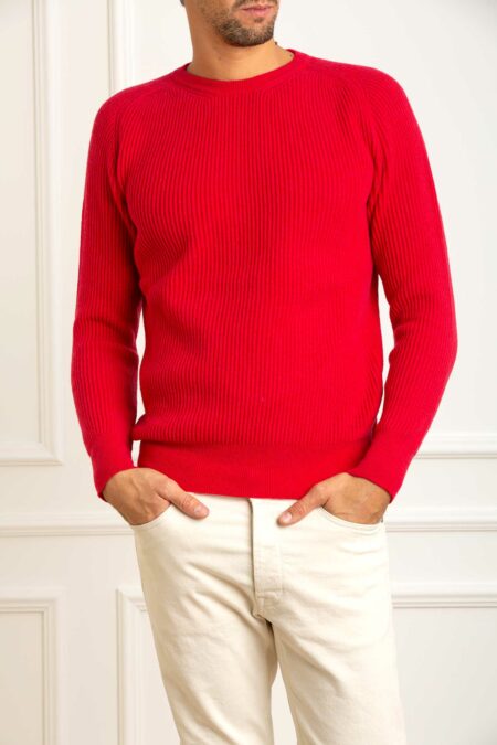 CUSTOMER LOVERS-MAGLIA GIROCOLLO ML COSTA INGLESE-PRI68109 CORALLO XL