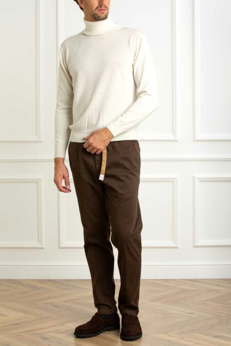 CUSTOMER LOVERS-MAGLIA D/VITA ML F12 CASHMERE-PRI68153 PANNA XL