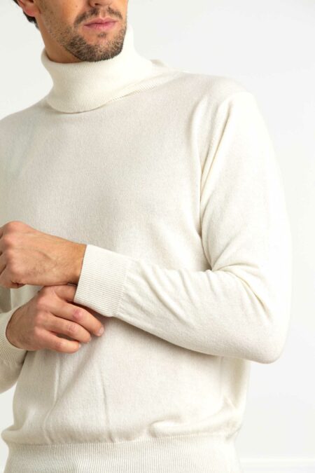 CUSTOMER LOVERS-MAGLIA D/VITA ML F12 CASHMERE-PRI68153 PANNA XL