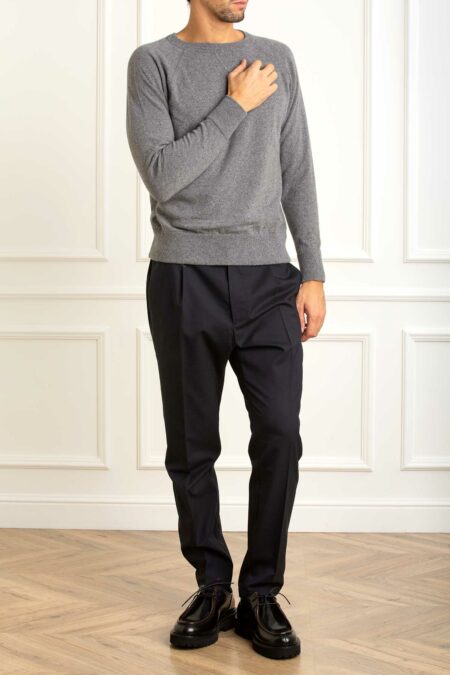 CUSTOMER LOVERS-MAGLIA GIROC. CASHMERE-PRI68173 GRIGIOMED XL