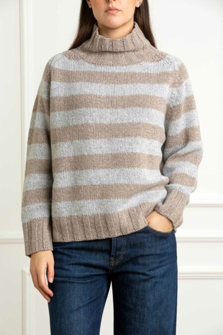 MATHILDE-MAGLIA OVER RAGLAN RIGA-PRI84112 ECRU 44