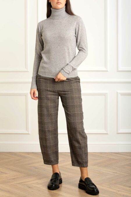 MATHILDE-DOLCEVITA SLIM CASHMERE-PRI84142 GRIGIOCHIA 46