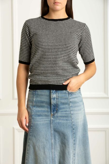 MATHILDE-MAGLIA GIROCOLLO MM CASHMERE-PRI84177 NERO 44