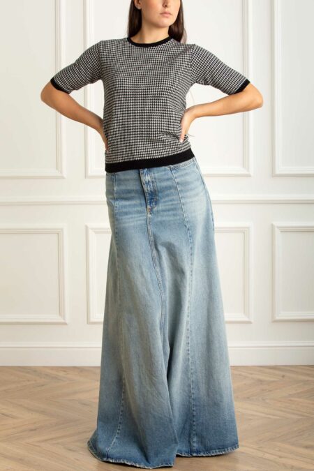 MATHILDE-MAGLIA GIROCOLLO MM CASHMERE-PRI84177 NERO 44