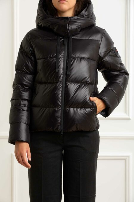 PEUTEREY-PIUMINO PUFFER IN NYLON LUCENTE-PYKENIDLKS NERO 38