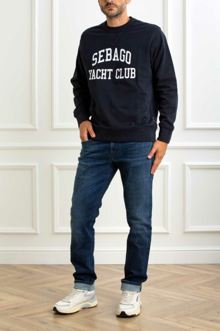 RE-HASH-JEANS RUBENS ZIP-RHP0152D571 BLUE 40