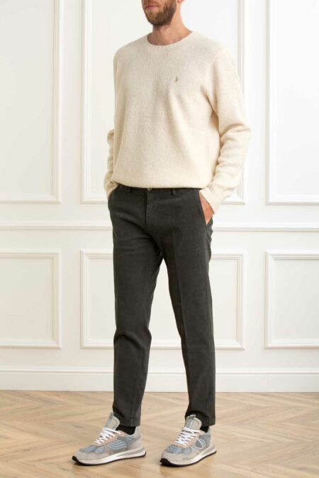 RE-HASH-PANTAL.MUCHA CHINOS C/RISVOLTO-RHP249JM2290 GRAFITE 42