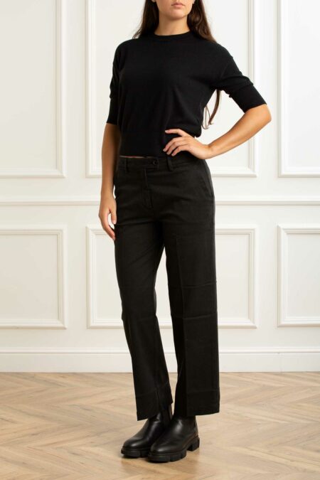 RE-HASH-PANTAL. NELLY CHINOS DONNA-RHP3900C076 NERO 30