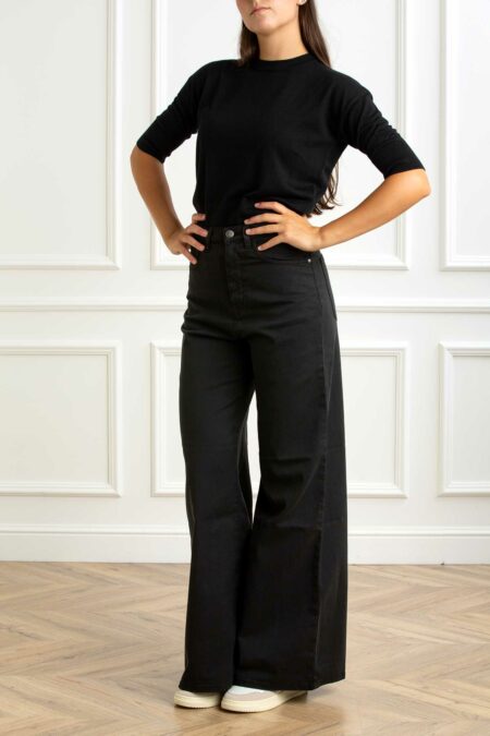 RE-HASH-JEANS AVRIL 5 TASCHE DONNA-RHP396JM0C072 NERO 30