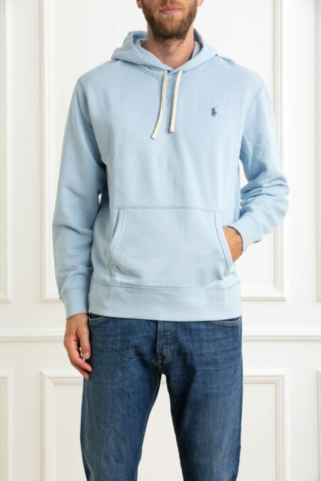 RALPH LAUREN-FELPA CAPPUCCIO LSPOHOOD M2-LONG SLEEVE-KNIT-RL766778A5 BLUE S