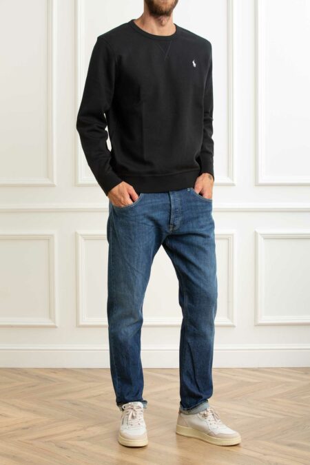 RALPH LAUREN-FELPA GIRO LSCNM6-LONG SLEEVE-SWEATSHIRT-RL888284A5 BLACK S