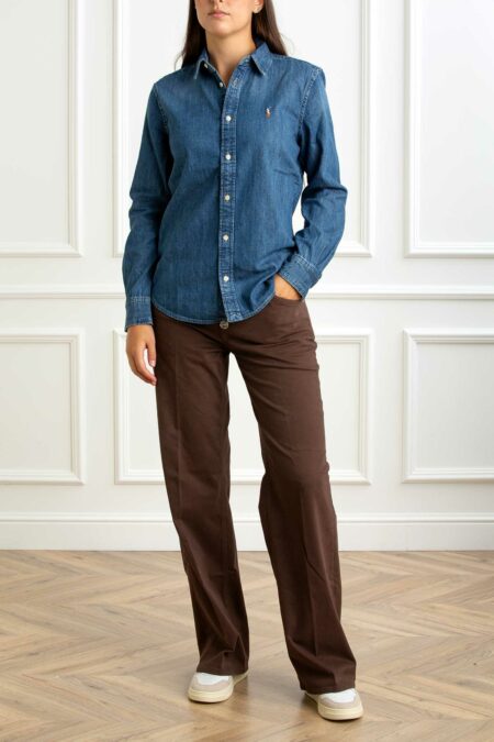 RALPH LAUREN-CAMICIA JEANS-RL969458 DENIM 8