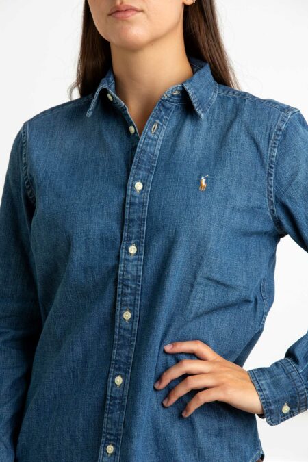 RALPH LAUREN-CAMICIA JEANS-RL969458 DENIM 8