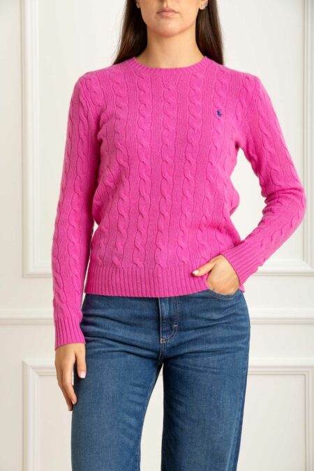 RALPH LAUREN-MAGLIA JULIANNA LONG SLEEVE-RL971865 FUXIA S