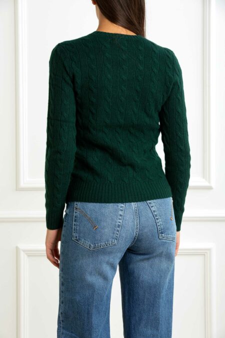 RALPH LAUREN-MAGLIA JULIANNA LONG SLEEVE-RL971865 VERDE S